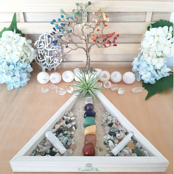 Chakra balancing gemstones DIY kit